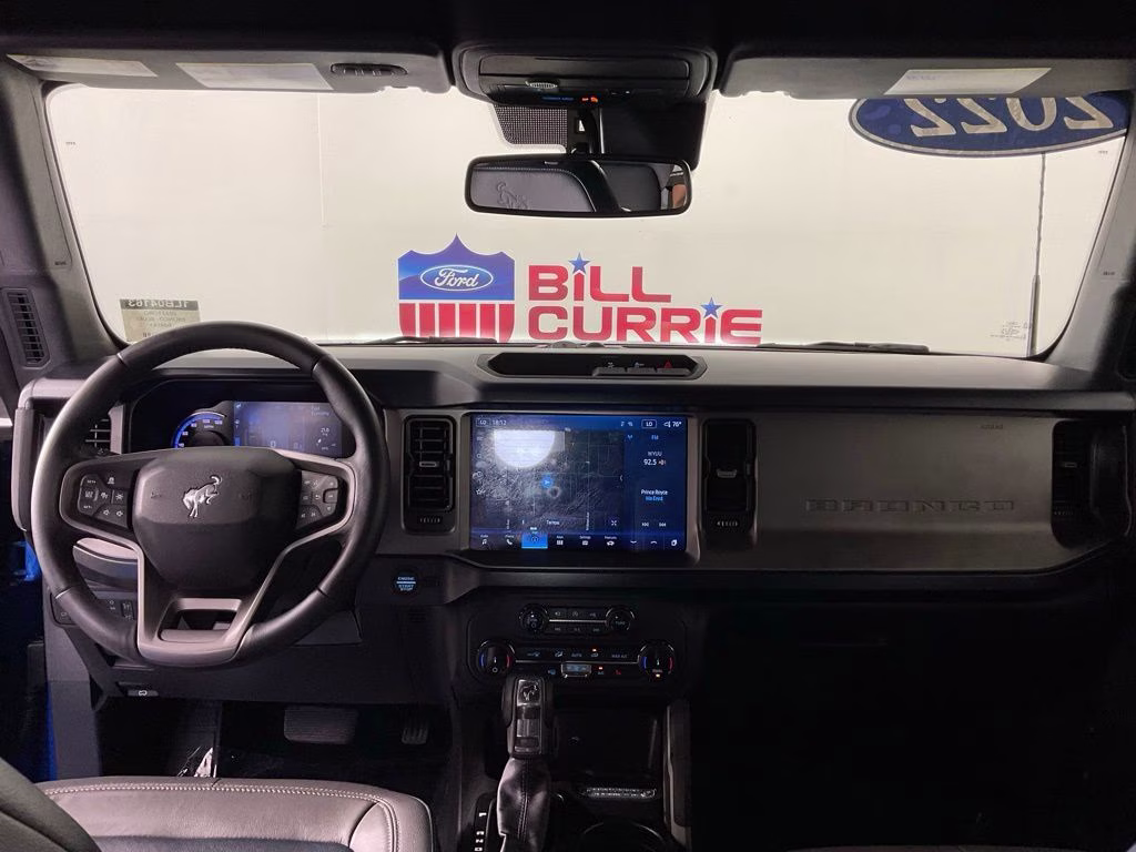 2022 Blue Metallic Ford Bronco Outer Banks 4X4 SUV