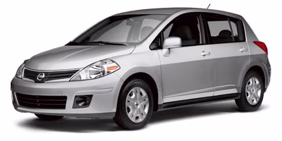 2011 Arctic Blue Nissan Versa 1.8 S FWD Hatchback