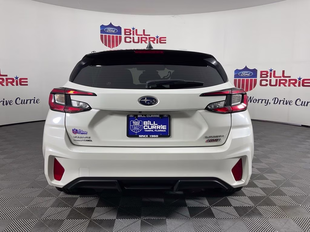 2025 Crystal White Pearl Subaru Impreza 2.5RS AWD Hatchback