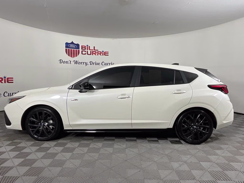 2025 Crystal White Pearl Subaru Impreza 2.5RS AWD Hatchback