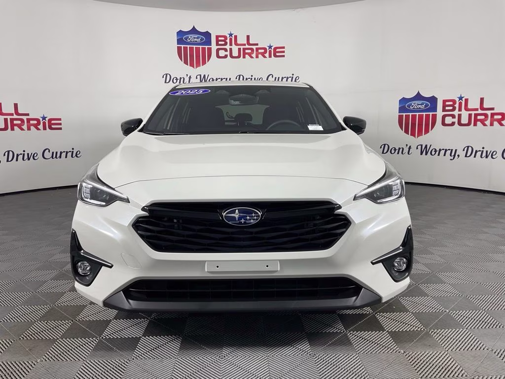 2025 Crystal White Pearl Subaru Impreza 2.5RS AWD Hatchback