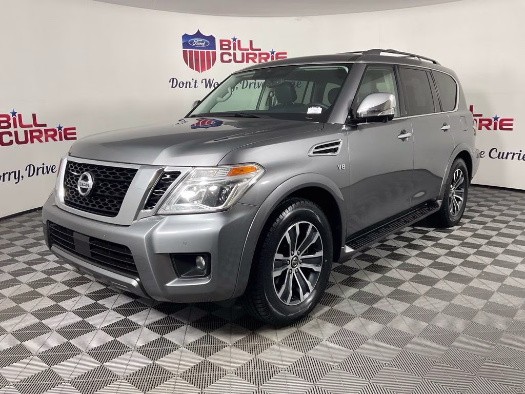 2020 Gun Metallic Nissan Armada SL RWD SUV
