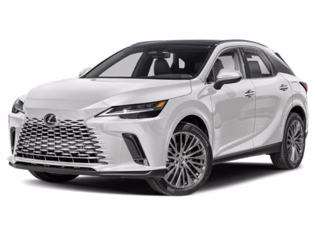2026 White Lexus RX 450h+ Luxury AWD SUV