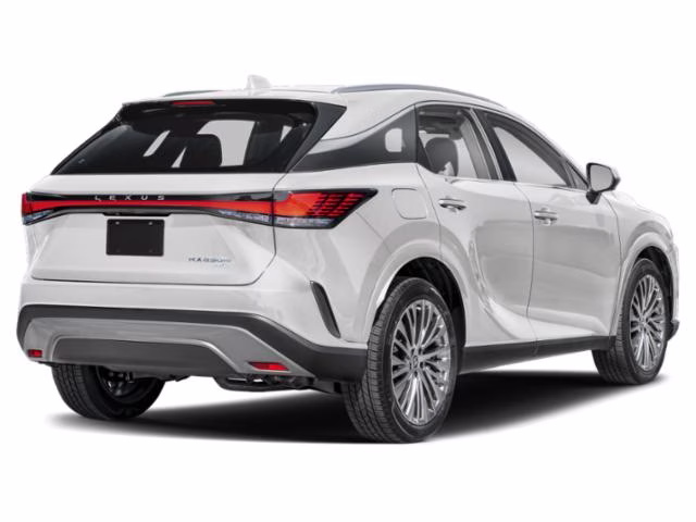 2026 White Lexus RX 450h+ Luxury AWD SUV
