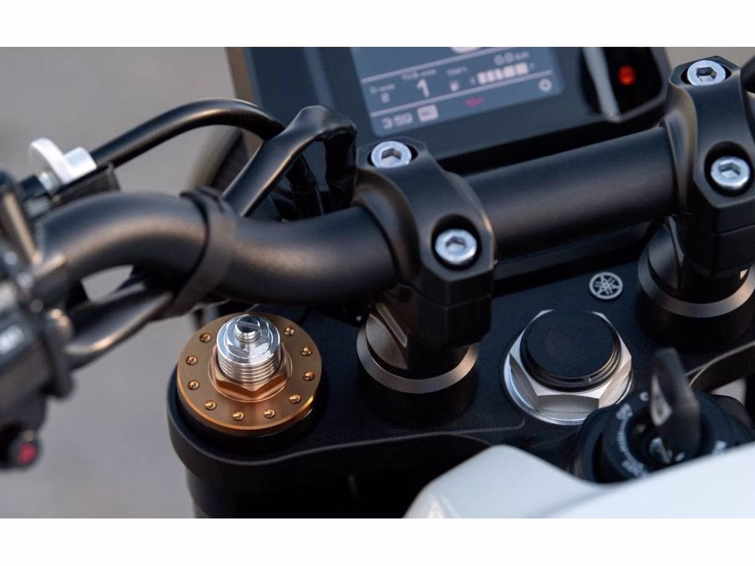 2024 Heritage White Yamaha XSR900 Motorcycle