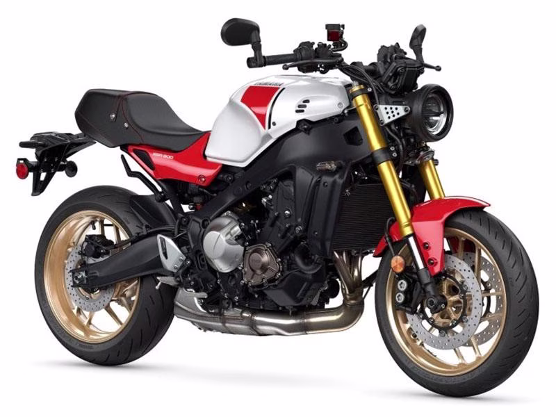 2024 Heritage White Yamaha XSR900 Motorcycle