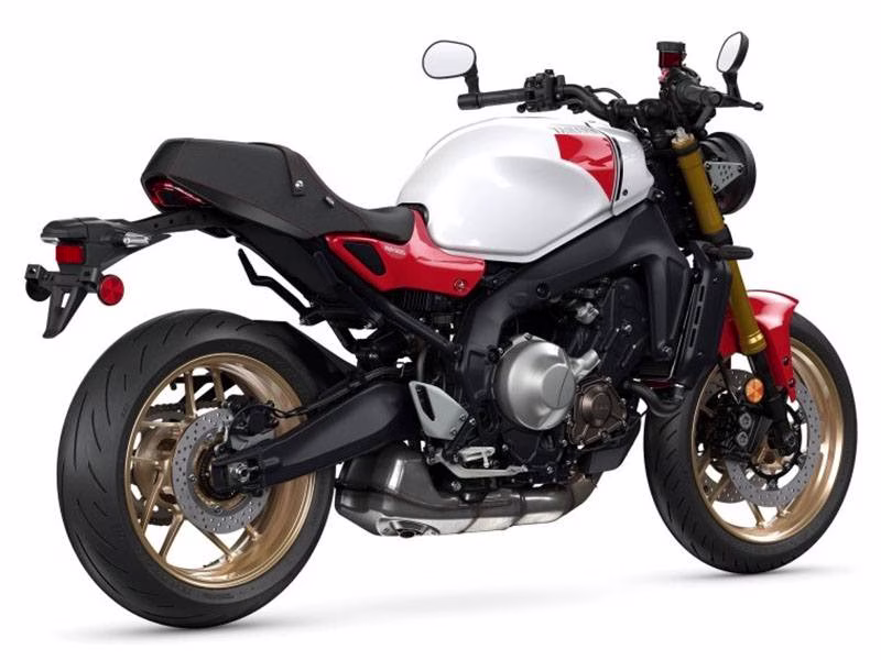 2024 Heritage White Yamaha XSR900 Motorcycle