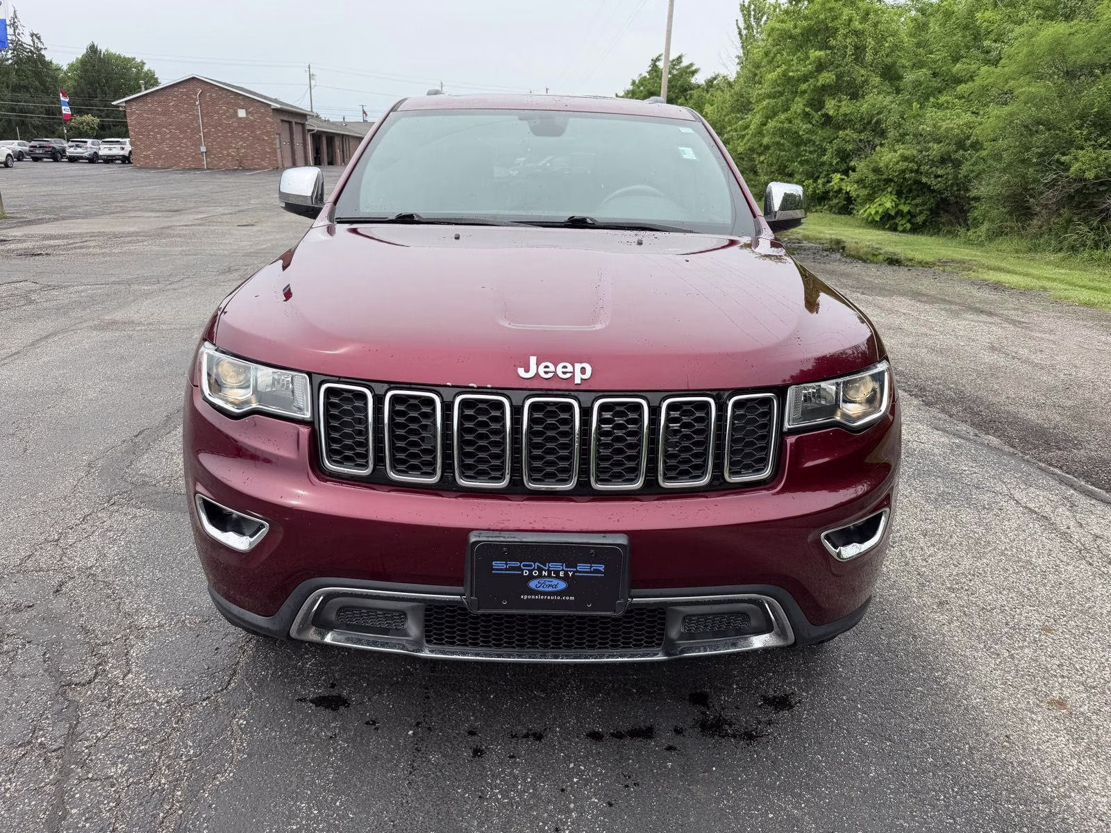 2017 Velvet Red Jeep Grand Cherokee Limited 4X4 Crossover