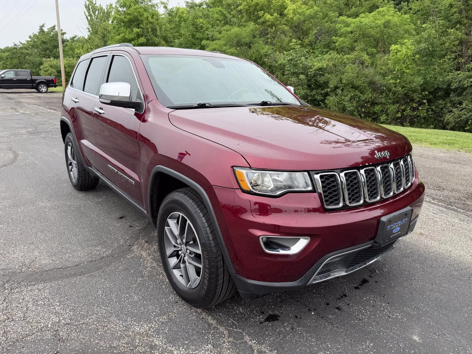 2017 Velvet Red Jeep Grand Cherokee Limited 4X4 Crossover