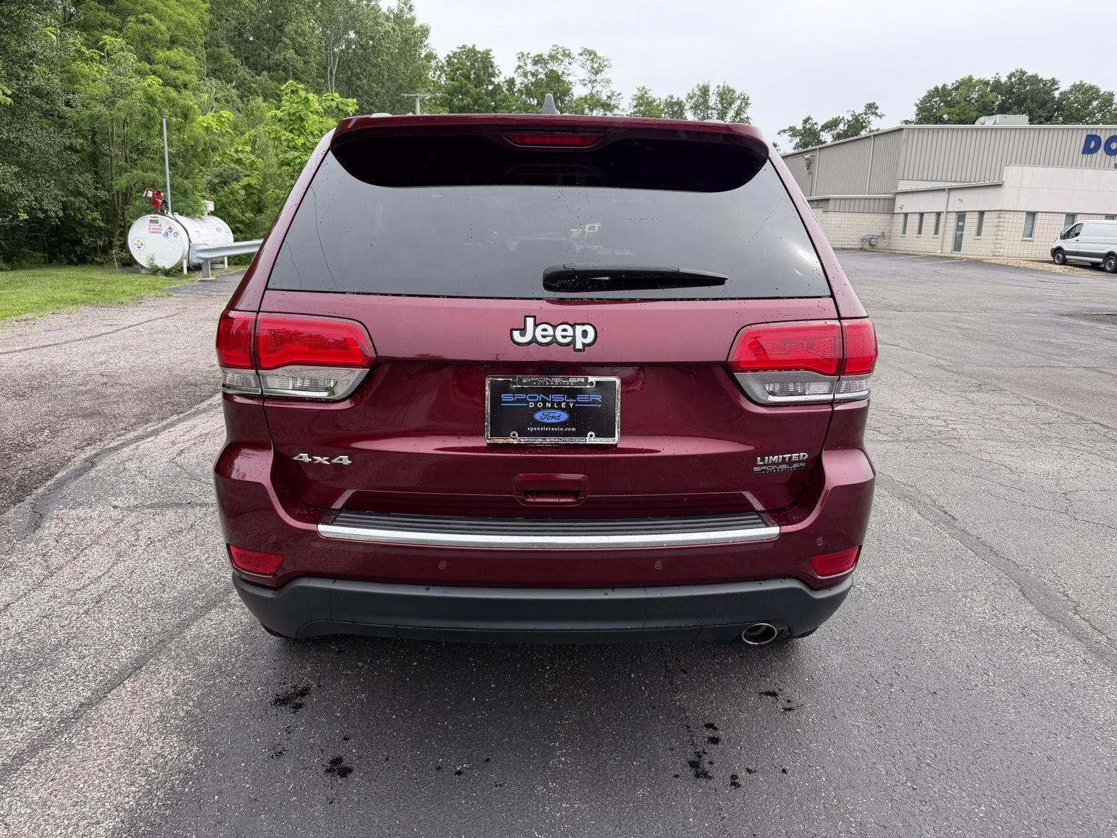 2017 Velvet Red Jeep Grand Cherokee Limited 4X4 Crossover