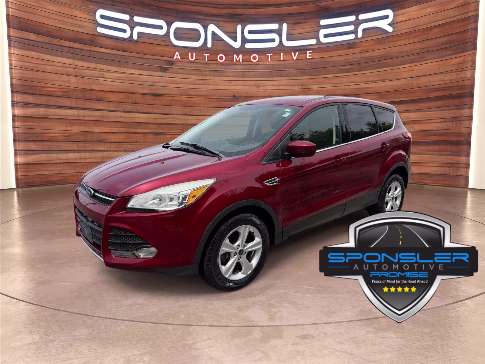 2015 Ruby Red Ford Escape SE 4X4 Crossover