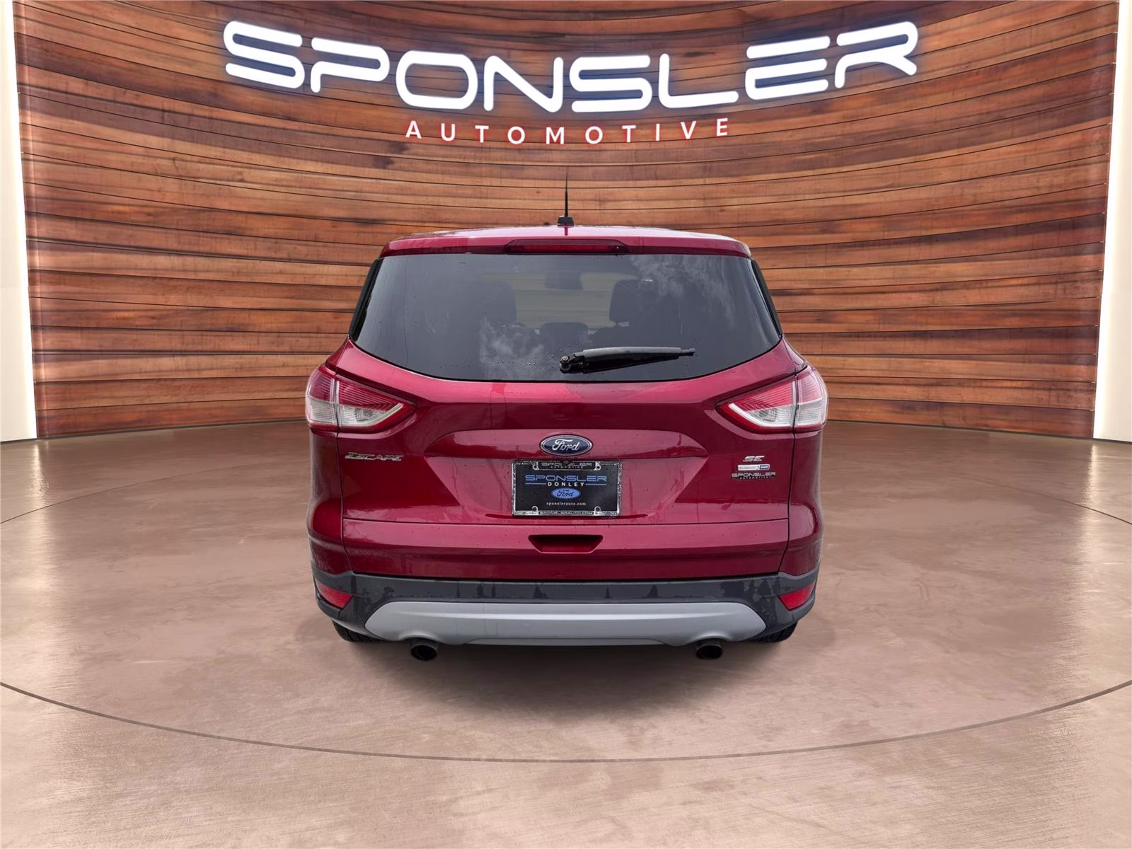 2015 Ruby Red Ford Escape SE 4X4 Crossover