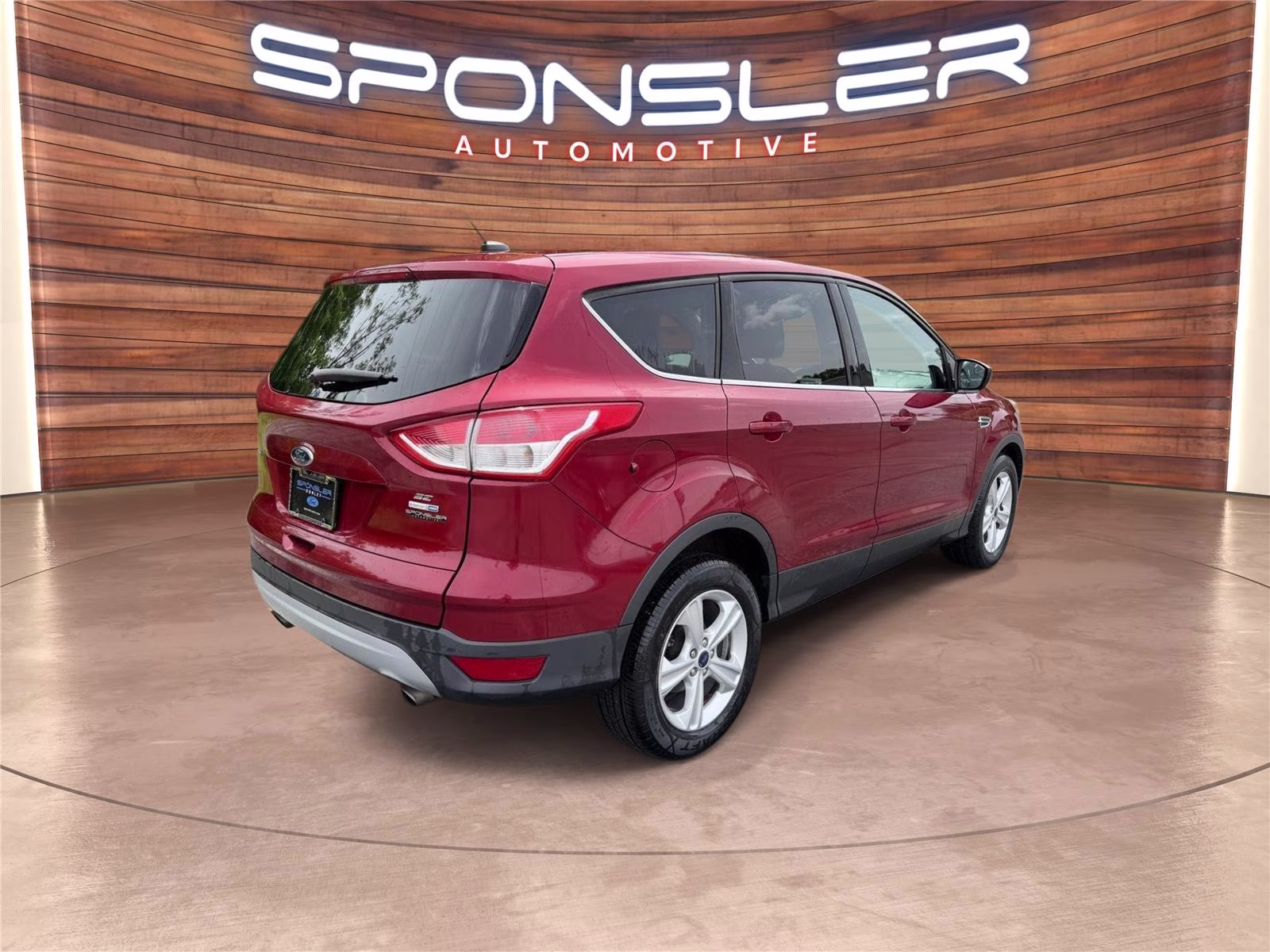 2015 Ruby Red Ford Escape SE 4X4 Crossover