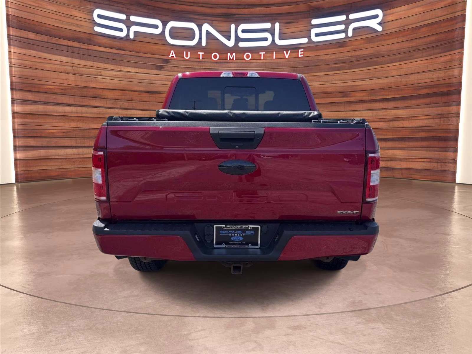 2020 Rapid Red Metallic Tinted Clearcoat Ford F-150 XLT 4X4 Truck