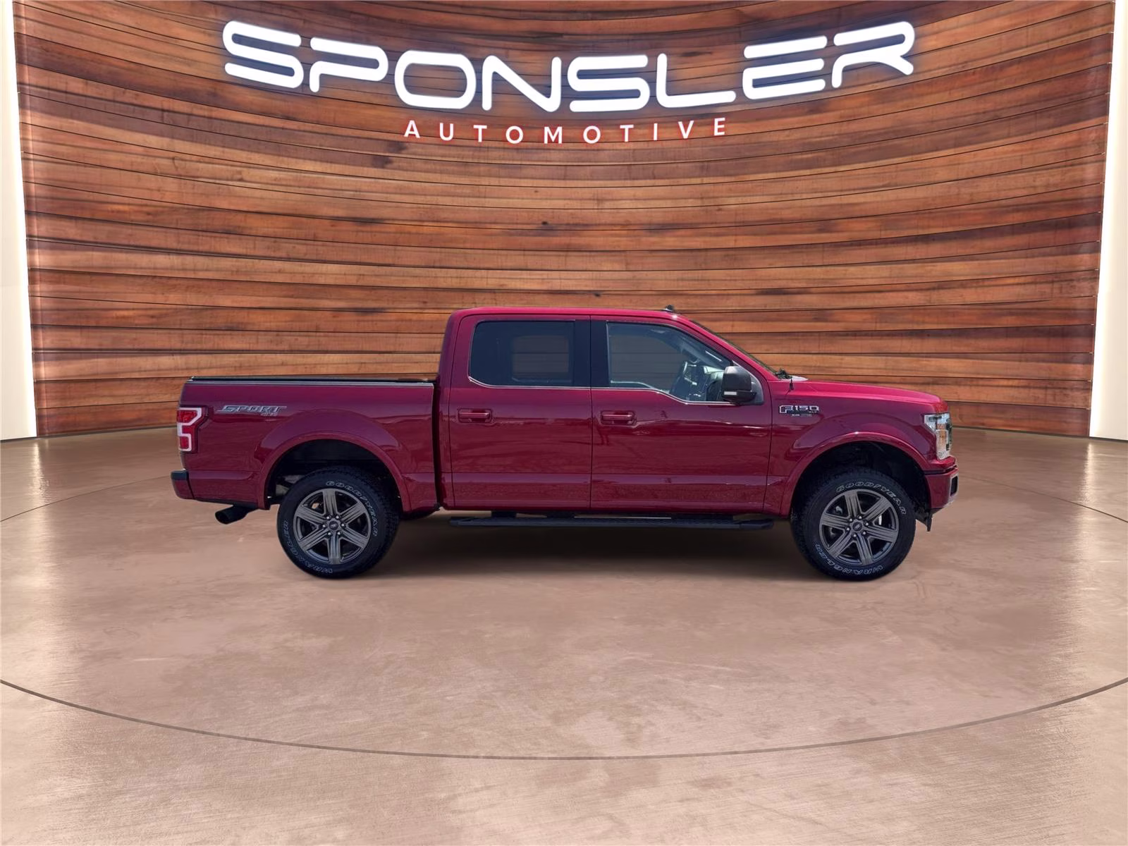 2020 Rapid Red Metallic Tinted Clearcoat Ford F-150 XLT 4X4 Truck