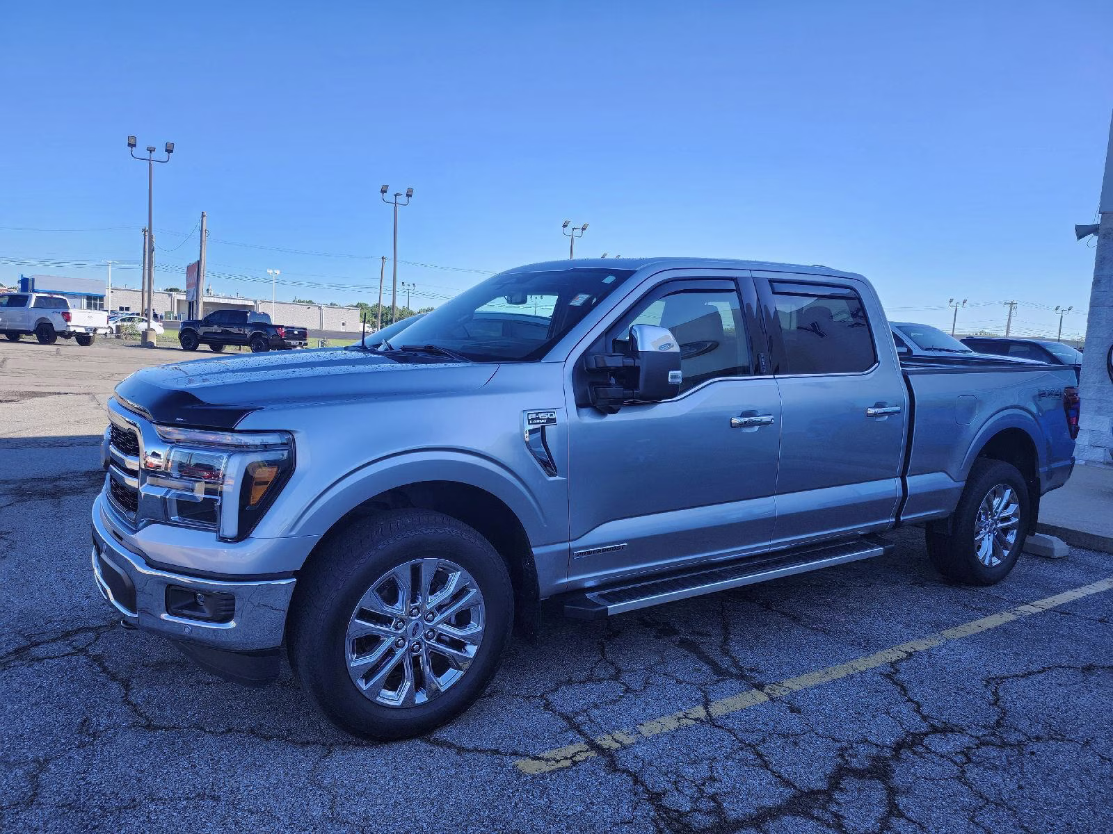 2025 Iconic Silver Ford F-150 LARIAT 4X4 Truck