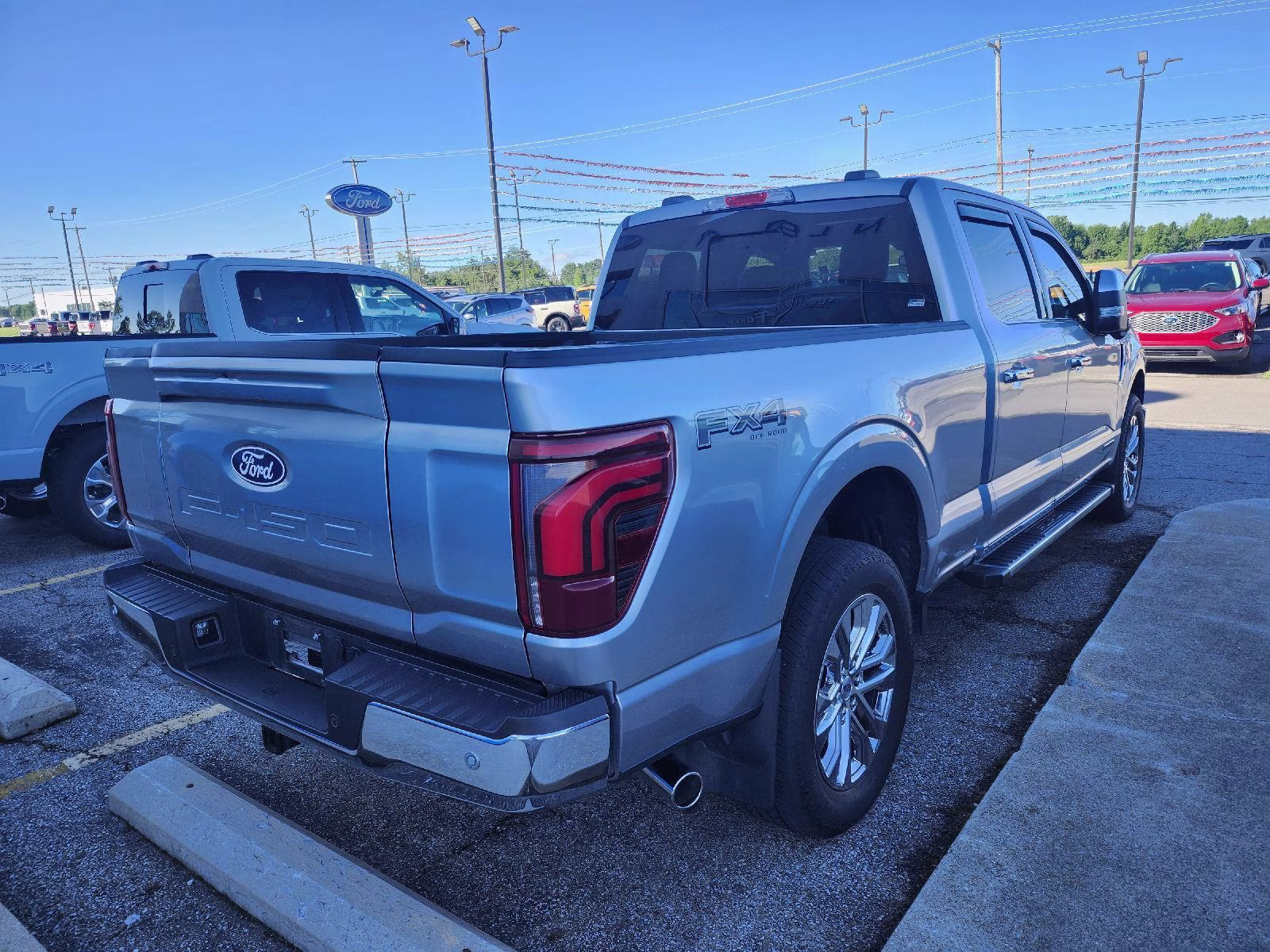 2025 Iconic Silver Ford F-150 LARIAT 4X4 Truck