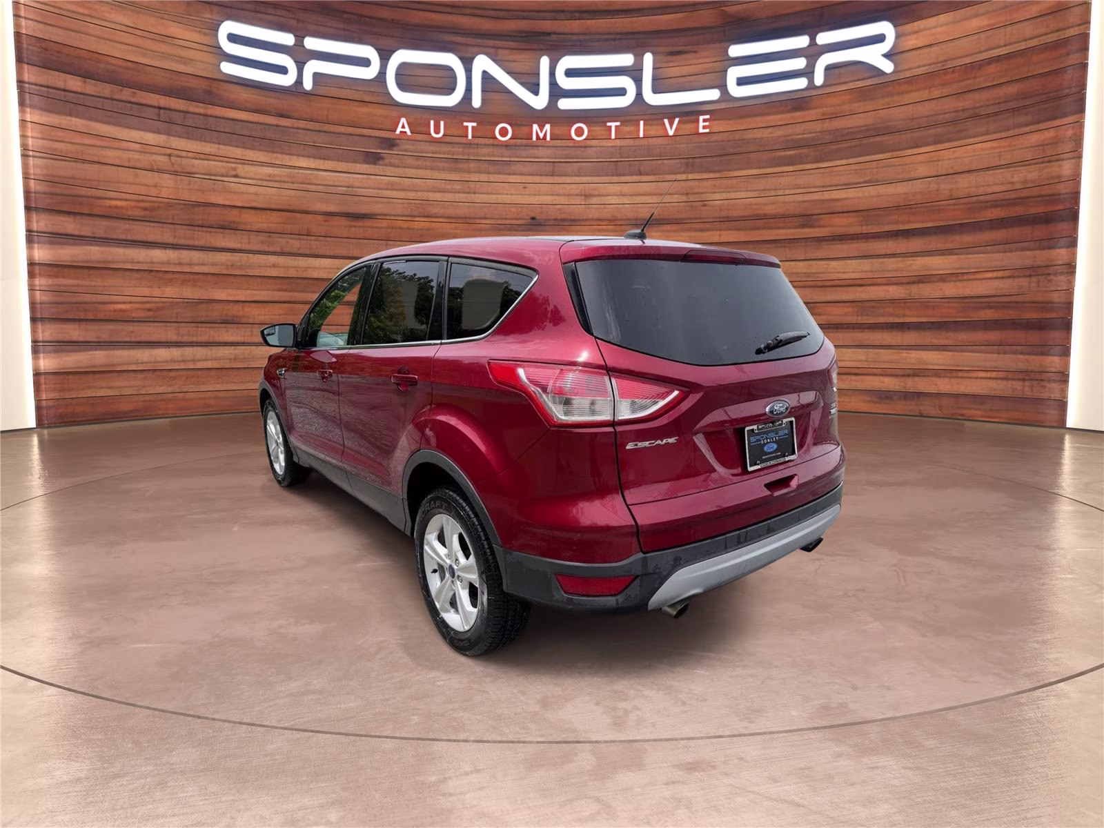 2015 Ruby Red Ford Escape SE 4X4 Crossover