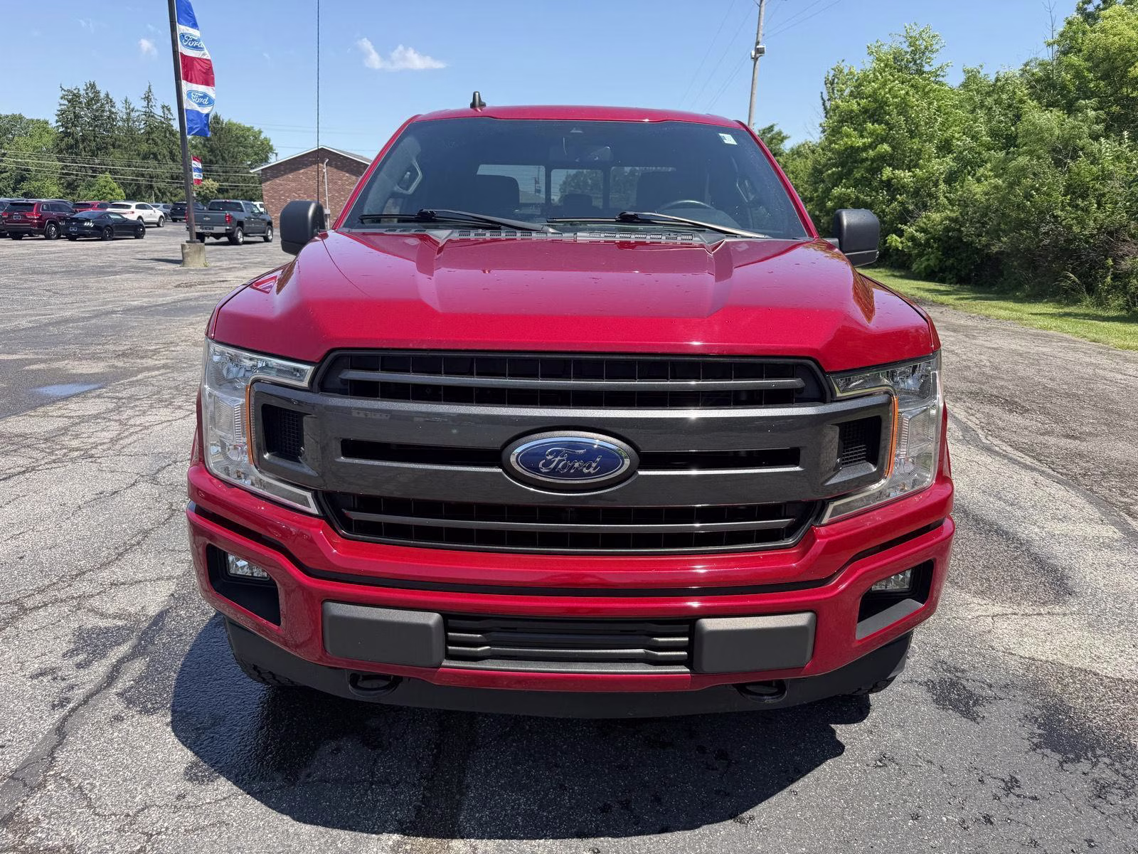 2020 Rapid Red Ford F150 SUPERCREW XLT 4X4 Truck