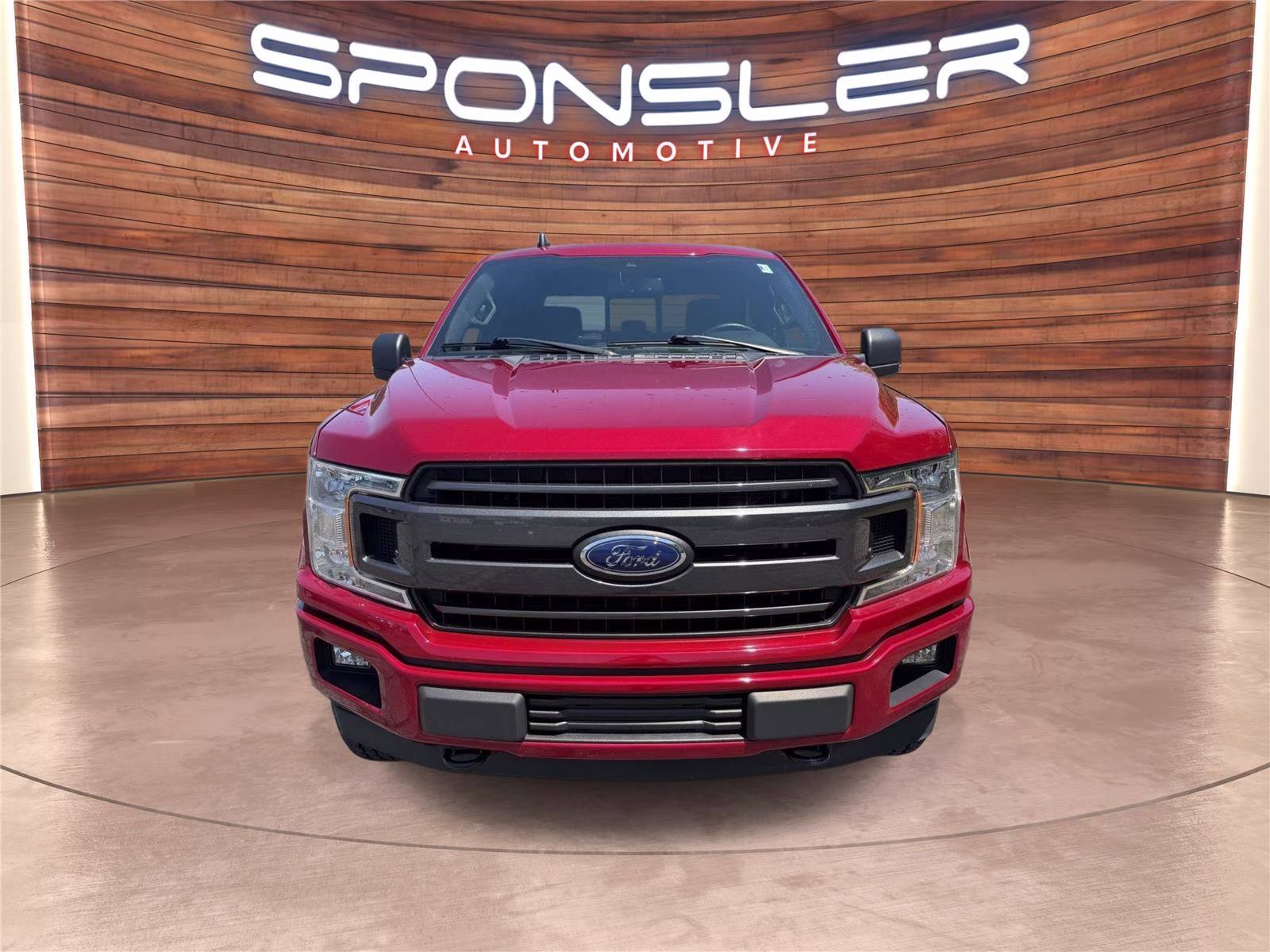2020 Rapid Red Metallic Tinted Clearcoat Ford F-150 XLT 4X4 Truck