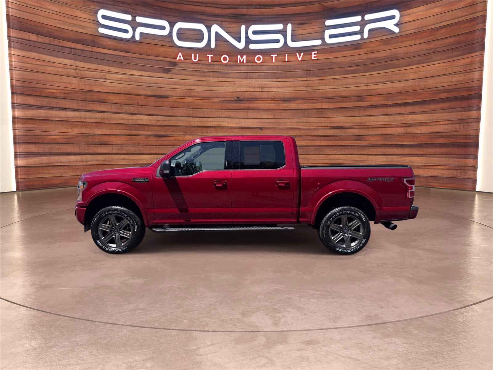 2020 Rapid Red Metallic Tinted Clearcoat Ford F-150 XLT 4X4 Truck