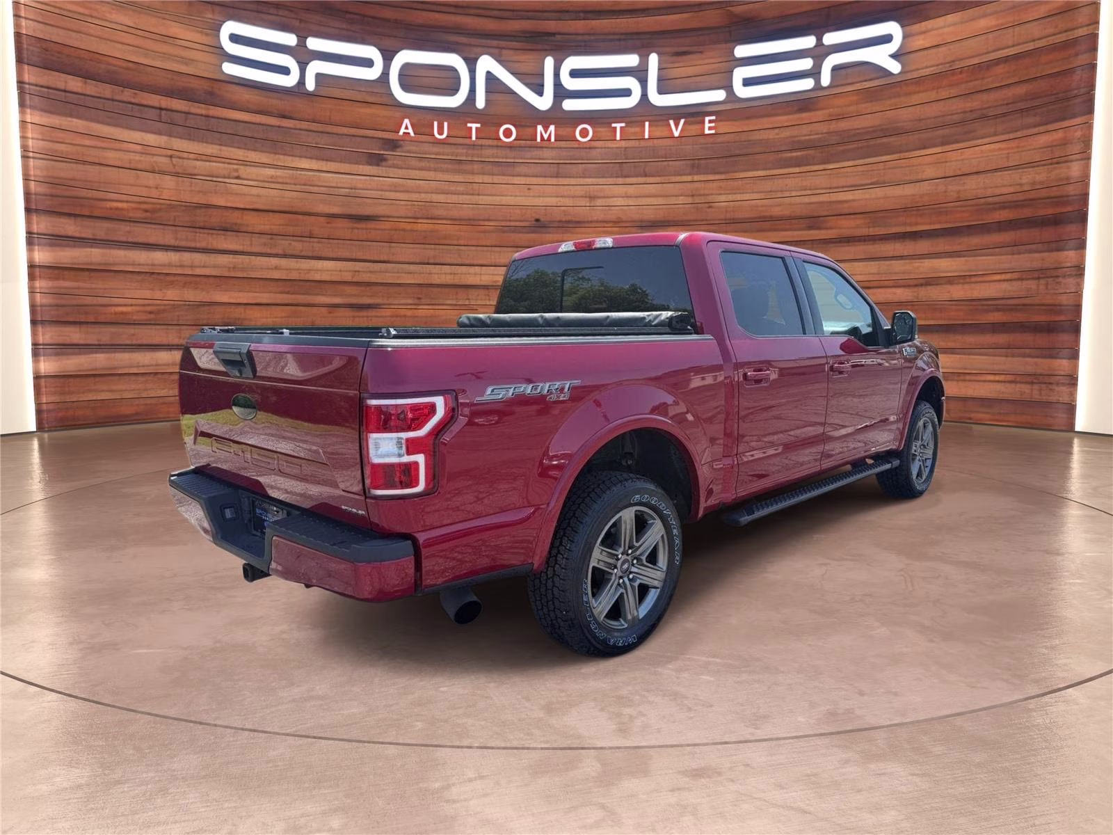 2020 Rapid Red Metallic Tinted Clearcoat Ford F-150 XLT 4X4 Truck