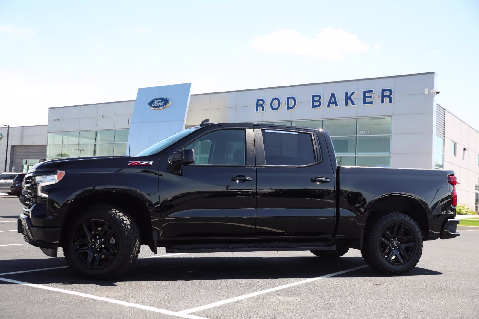2023 Black Chevrolet Silverado 1500 RST 4X4 Truck