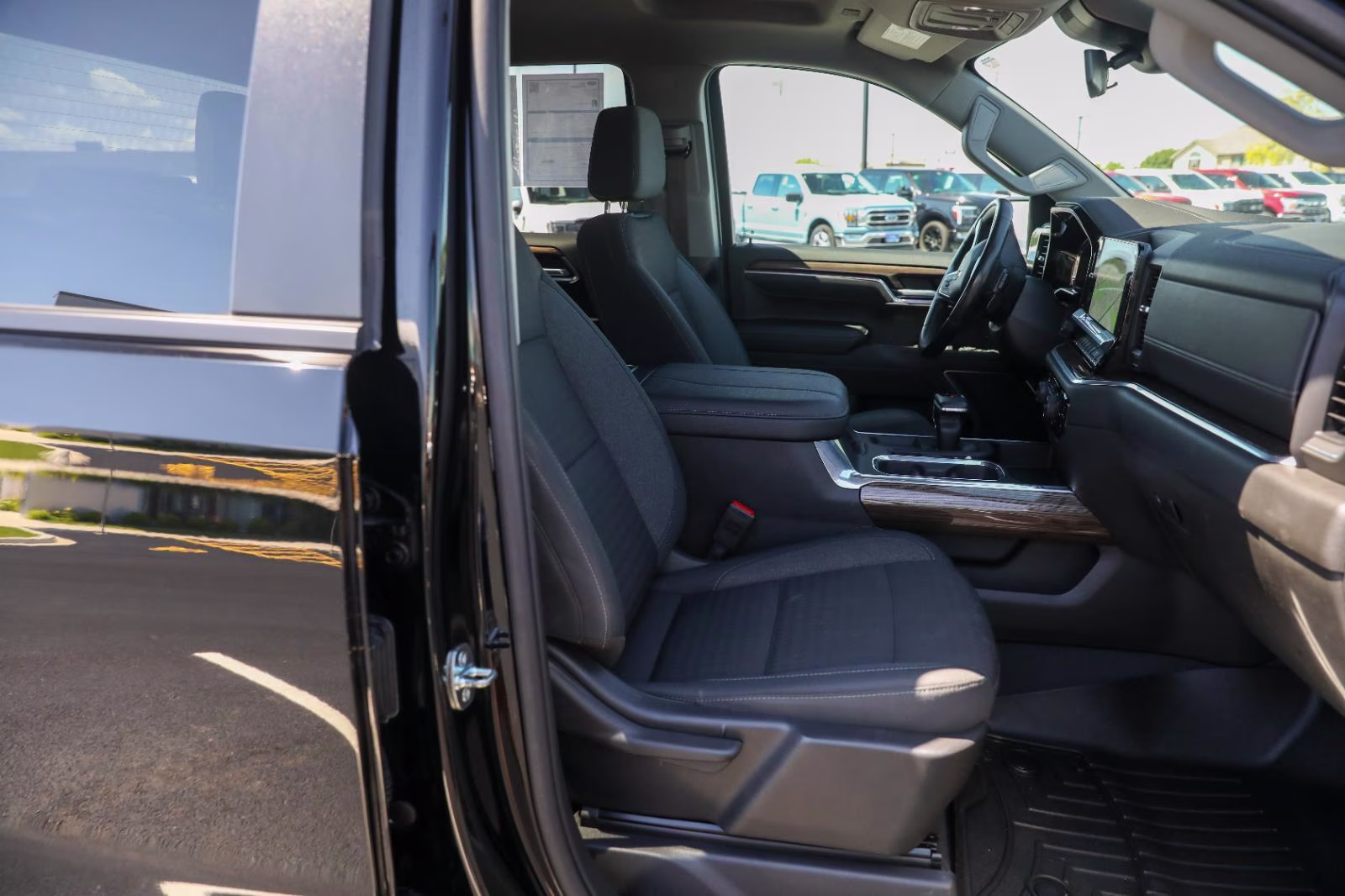 2023 Black Chevrolet Silverado 1500 RST 4X4 Truck