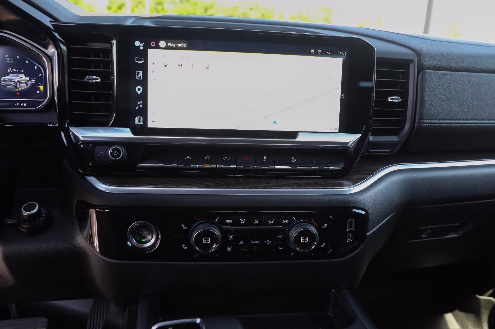 2023 Black Chevrolet Silverado 1500 RST 4X4 Truck