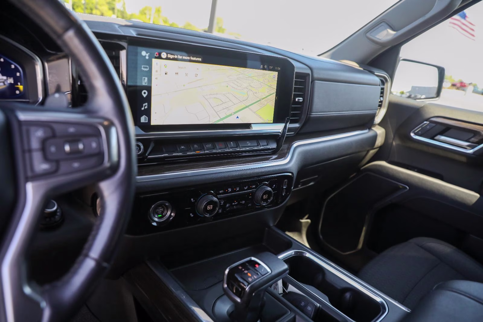 2023 Black Chevrolet Silverado 1500 RST 4X4 Truck