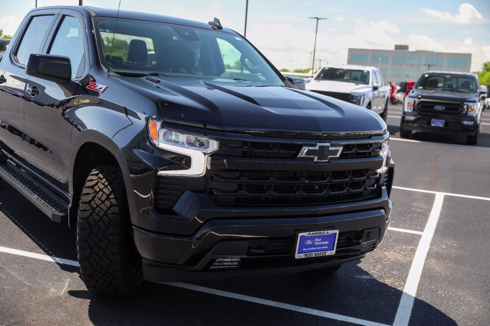 2023 Black Chevrolet Silverado 1500 RST 4X4 Truck