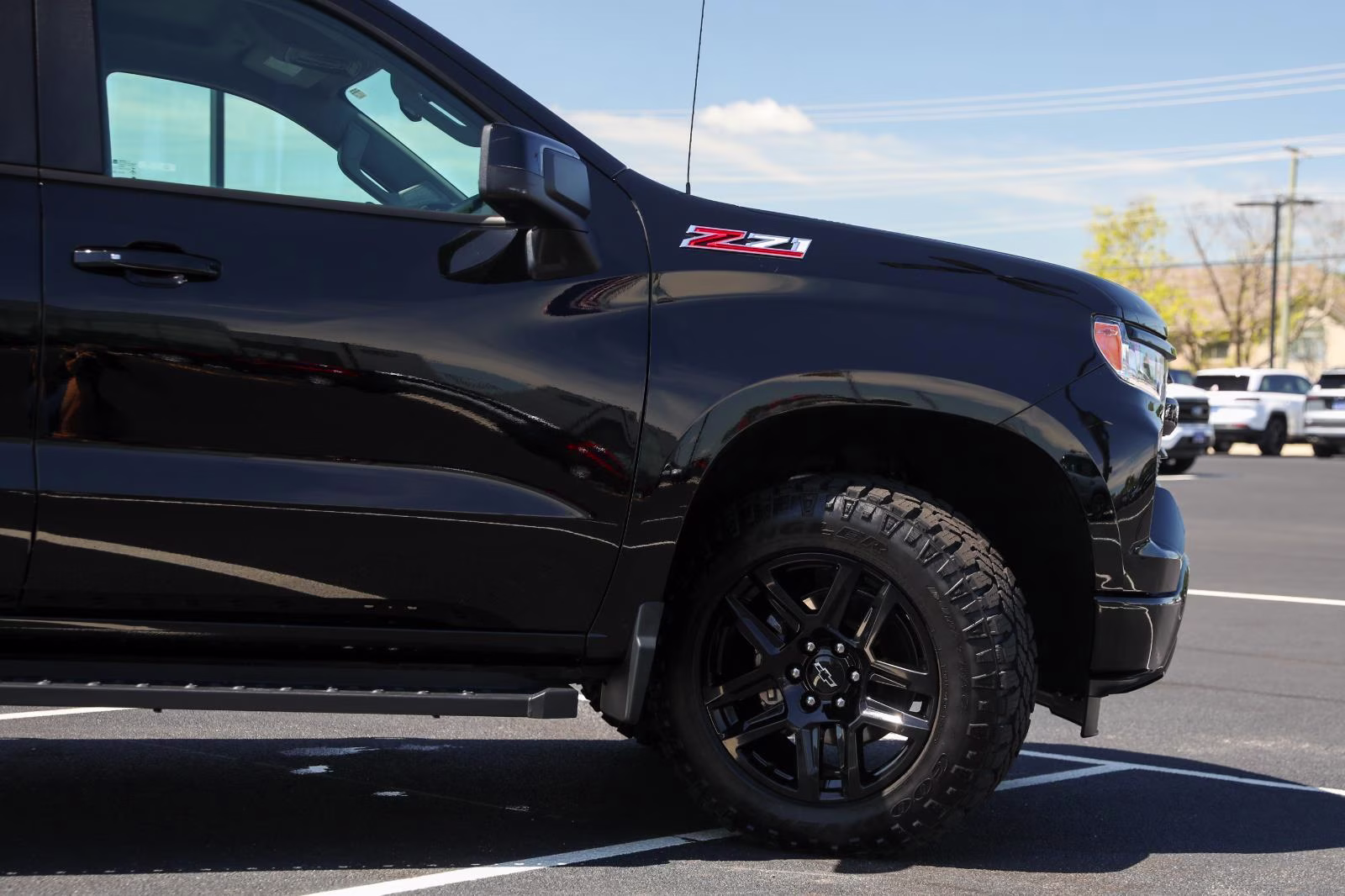 2023 Black Chevrolet Silverado 1500 RST 4X4 Truck