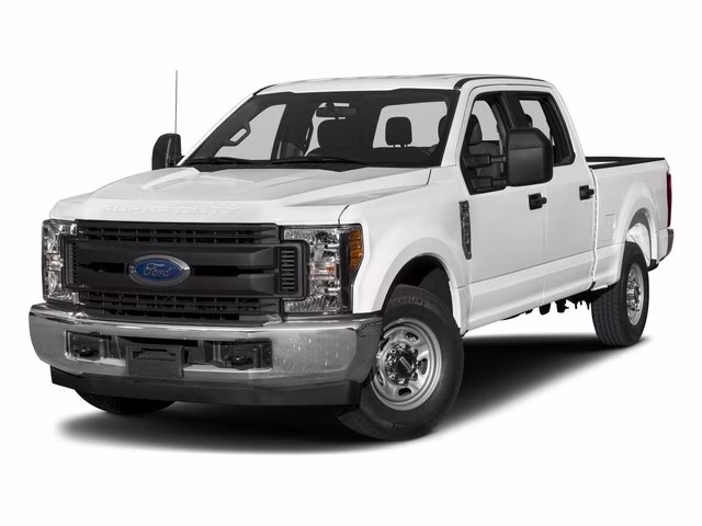 2017 White Ford Super Duty F-250 SRW XL 4X4 Truck