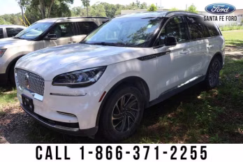 2022 White Lincoln Aviator Standard RWD SUV