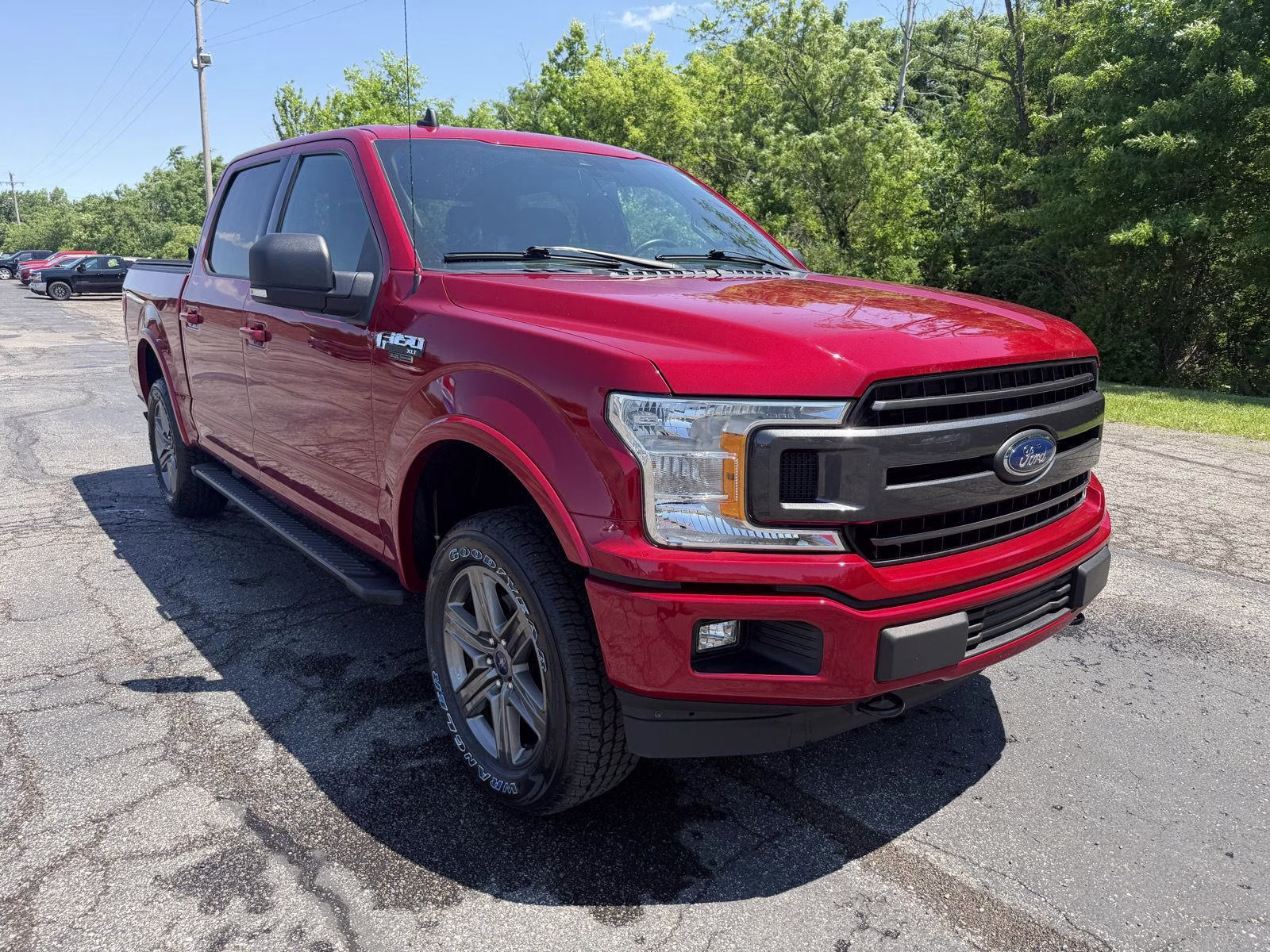 2020 Rapid Red Ford F150 SUPERCREW XLT 4X4 Truck
