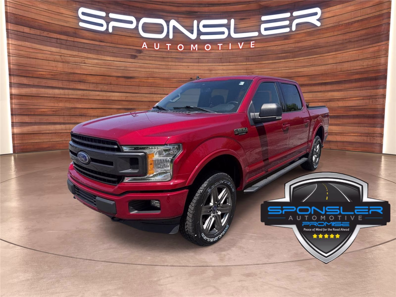2020 Rapid Red Metallic Tinted Clearcoat Ford F-150 XLT 4X4 Truck
