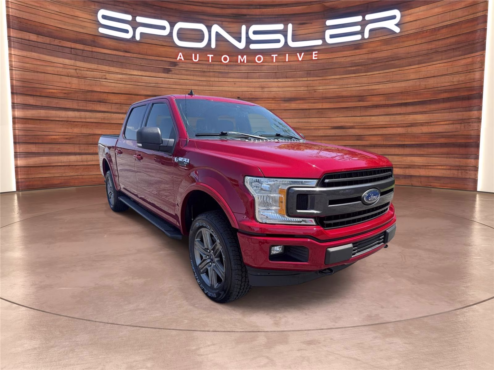 2020 Rapid Red Metallic Tinted Clearcoat Ford F-150 XLT 4X4 Truck