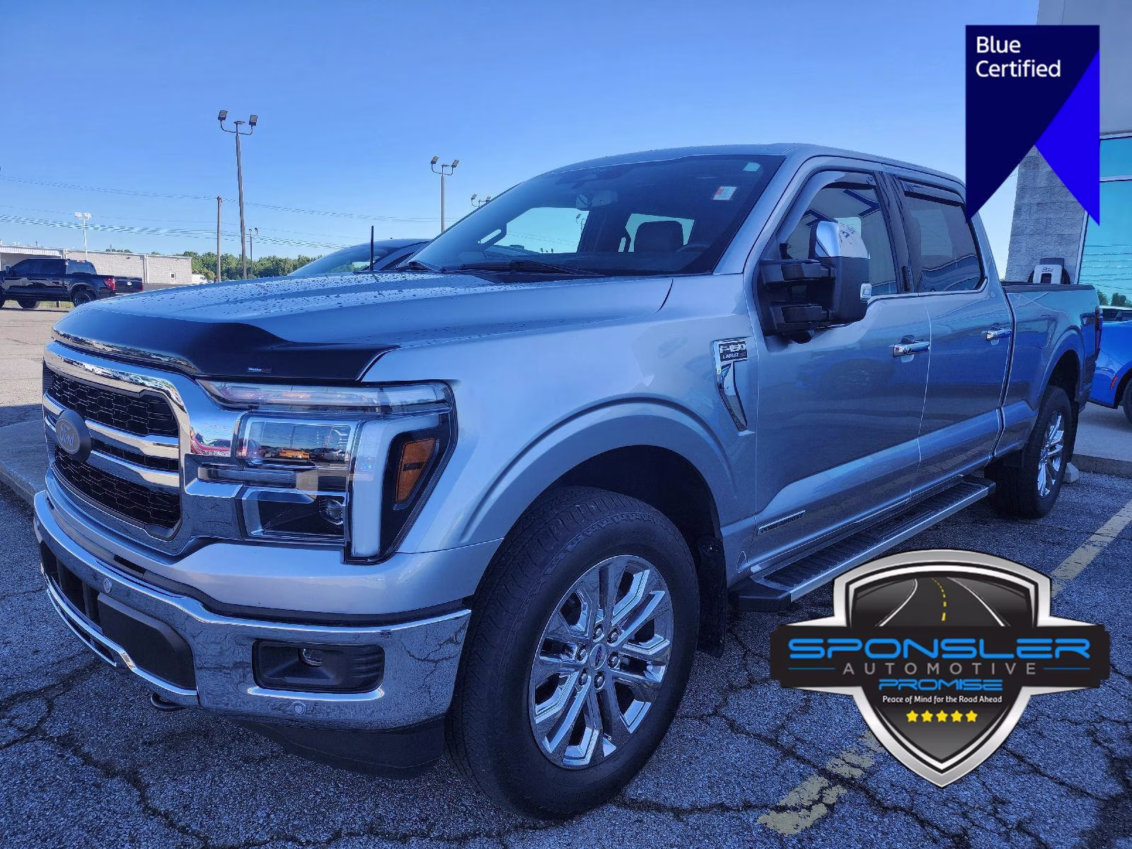 2025 Iconic Silver Ford F-150 LARIAT 4X4 Truck