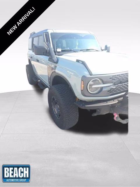 2024 Cactus Gray Ford Bronco Everglades 4X4 SUV