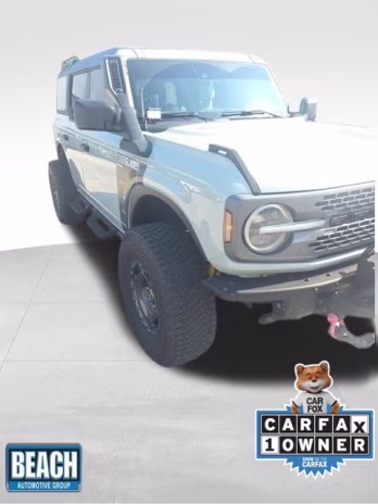 2024 Cactus Gray Ford Bronco Everglades 4X4 SUV