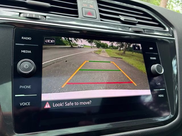 2022 White Volkswagen Tiguan 2.0T SE R-Line Black FWD SUV