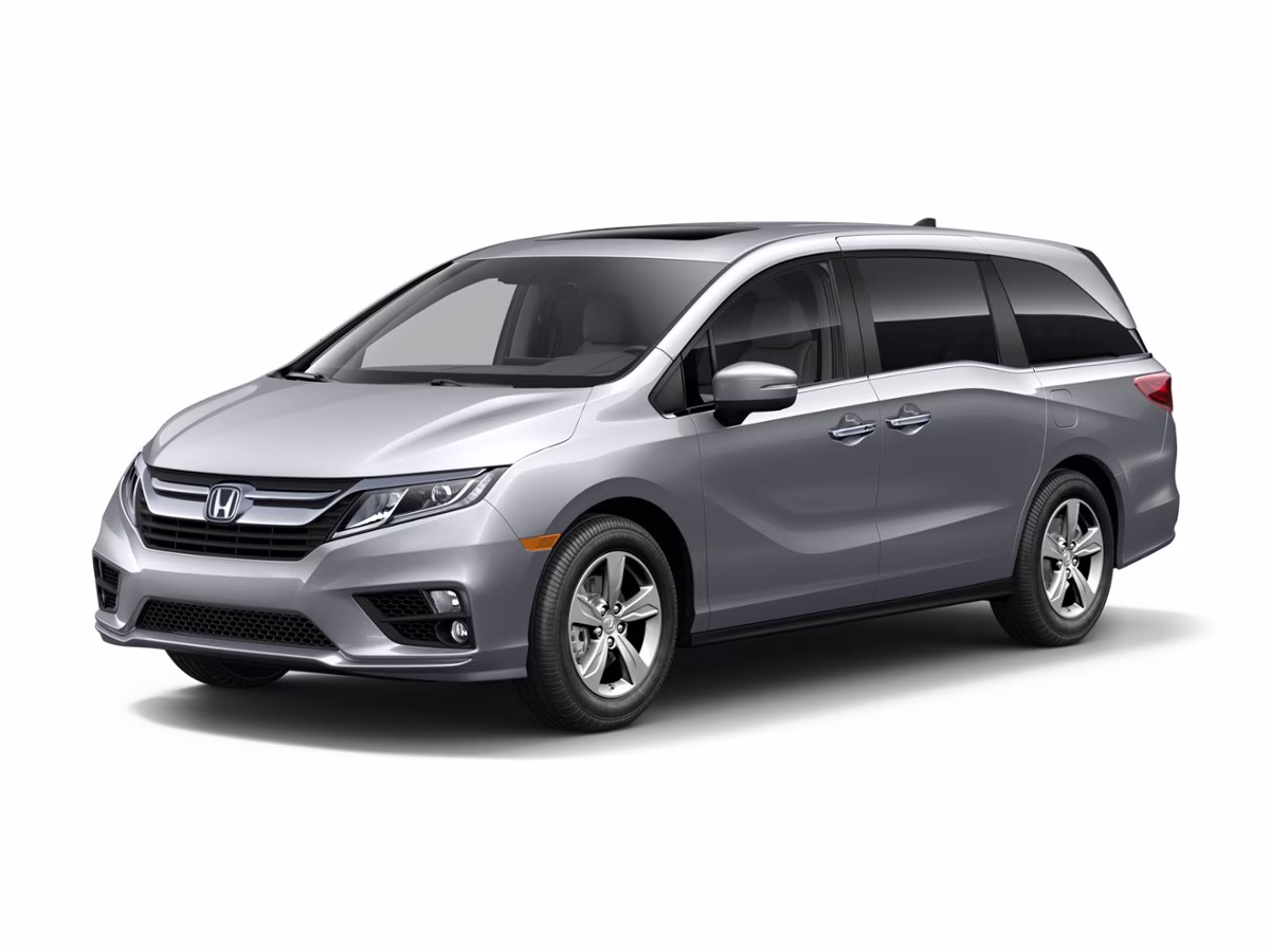 2019 White Honda Odyssey EX-L FWD Van