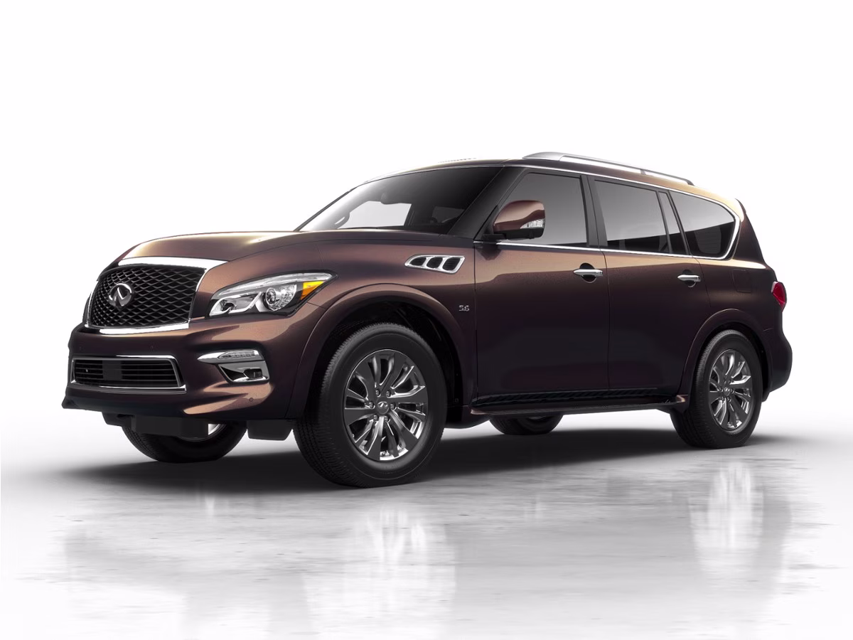 2017 Liquid Platinum INFINITI QX80 Base RWD SUV