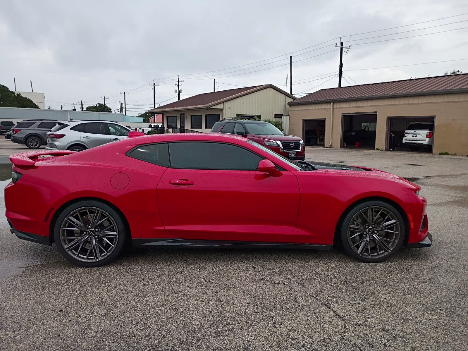2022 Red Chevrolet Camaro ZL1 RWD Coupe