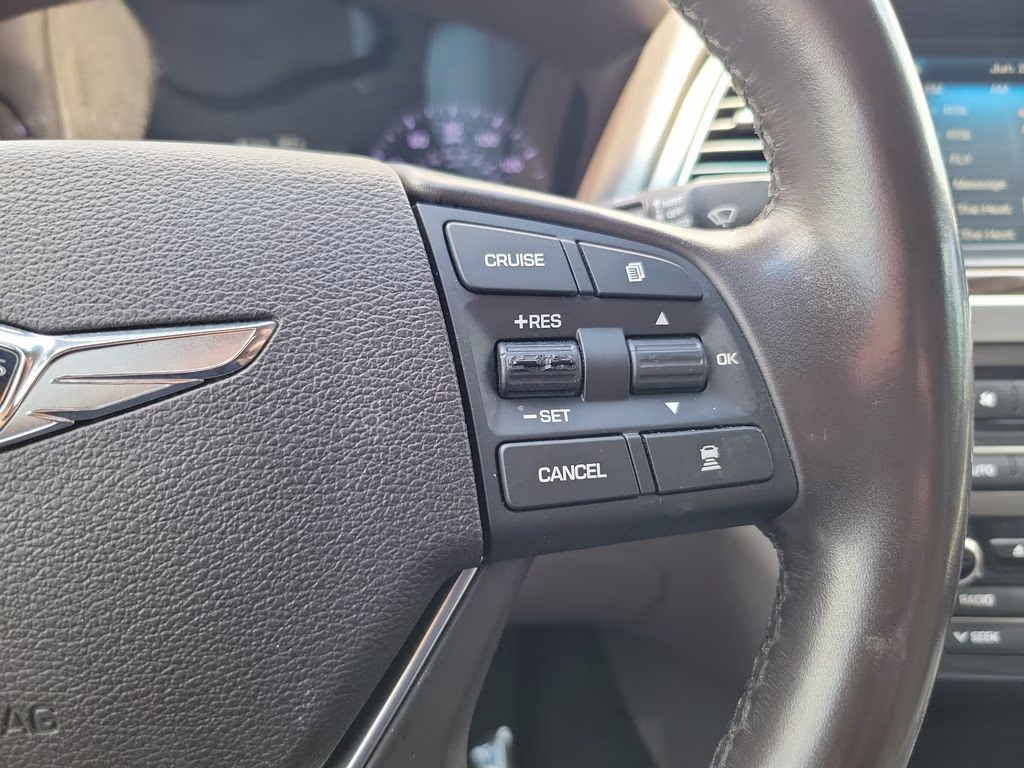 2018 Casablanca White Genesis G80 3.8L RWD Sedan