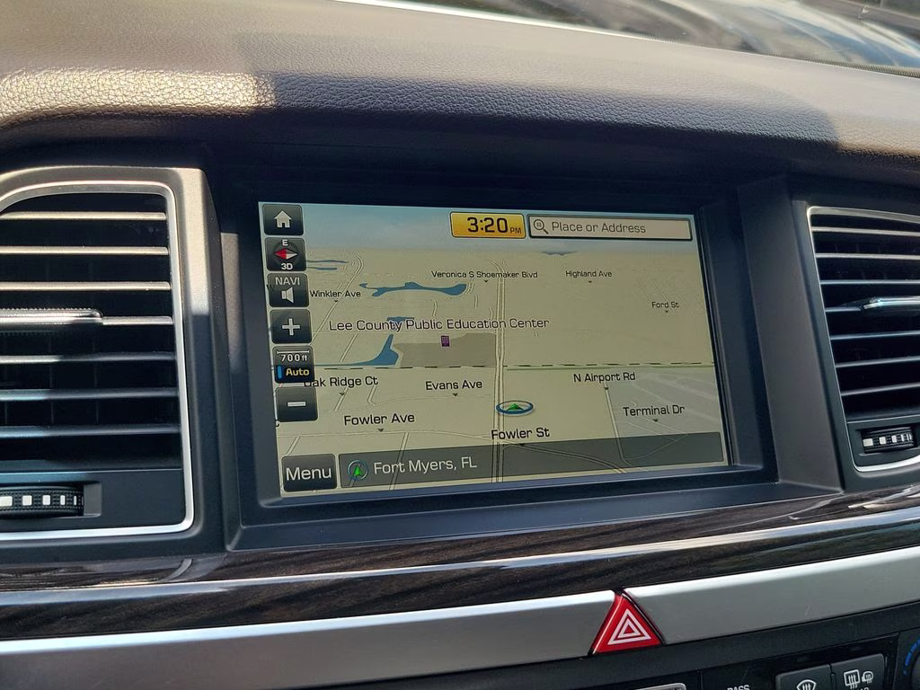 2018 Casablanca White Genesis G80 3.8L RWD Sedan