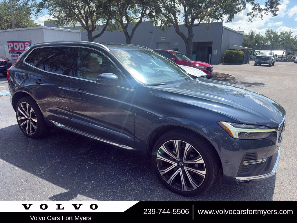 2023 Denim Blue Metallic Volvo XC60 Ultimate Bright Theme FWD SUV
