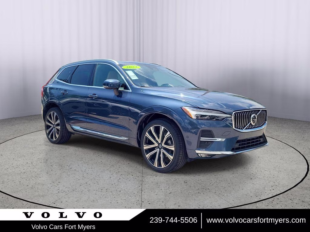2023 Denim Blue Metallic Volvo XC60 Ultimate Bright Theme FWD SUV