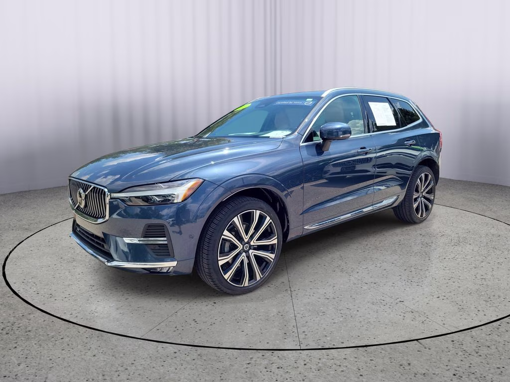 2023 Denim Blue Metallic Volvo XC60 Ultimate Bright Theme FWD SUV