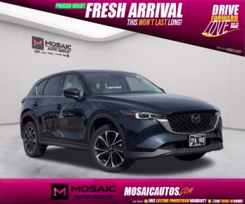 2023 Deep Crystal Blue Mica Mazda CX-5 2.5 S Premium Package AWD SUV